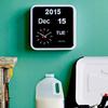 Karlsson Mini Flip Black Dial Casing Wall White Clock,