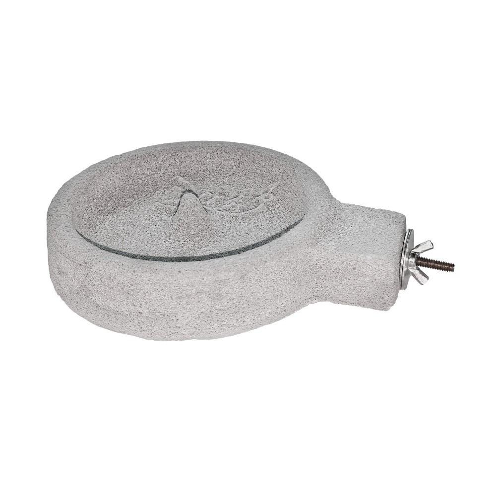 Wear-Resistant Parrot Paw Grinding Bowl Round Parrot Stone Bowl Bird Water Bowl Cage Accessories