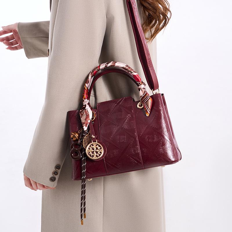 Нишевый Дизайн, Вместительные Портативные Женские Сумки, Сумки для Мам, Атмосферные Высококлассные Сумки-Почтальоны Женские