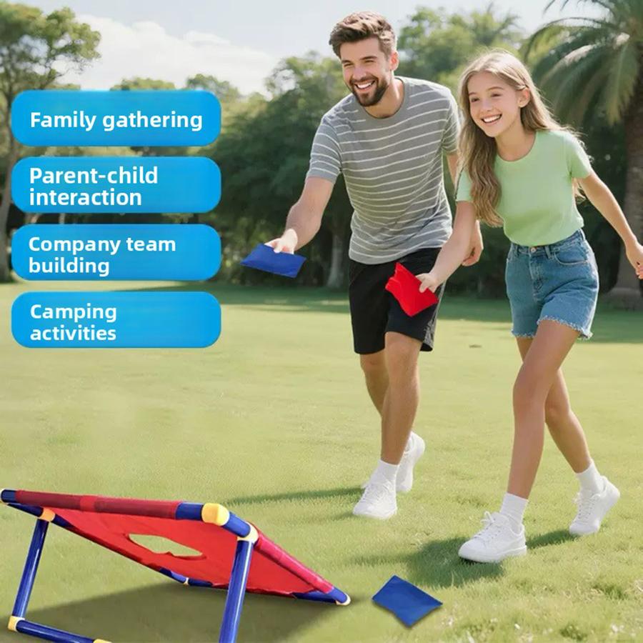 Haut Standard 1 Ensemble Qualité Supérieure Enfant Haut de Gamme Portable Qualité Premium Cornhole Collection Kit Qualité Supérieure Avec Première Classe 1 Haut Standard
