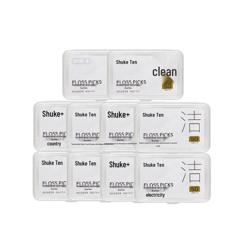 Shuke Specialized Dental Floss Sticks 500 Count