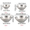 Heat Insulated Ramen Bowl Anti Fall Instant Noodles Bowl Smooth Double Layer Rice Bowl  Restaurant