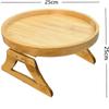 Cozy Sofa Armrest Tray Wooden Sofa Disc Foldable