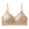 Popular Liquid Foundation Comic Chest Lace Seamless Underwear Small Breasts Gather and Show Large Thin Shoulder Straps Anti-drop Beautiful Back Bra