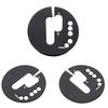 Glossy Black Center Gear Shift Panel Trim Sticker For Nissan 370Z Z34 AT 08-20