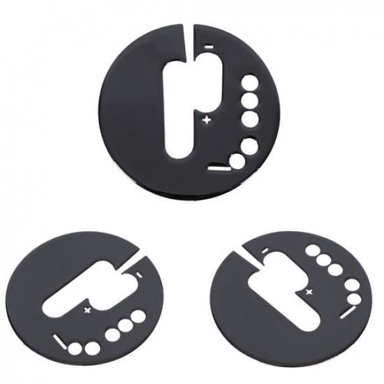 Glossy Black Center Gear Shift Panel Trim Sticker For Nissan 370Z Z34 AT 08-20