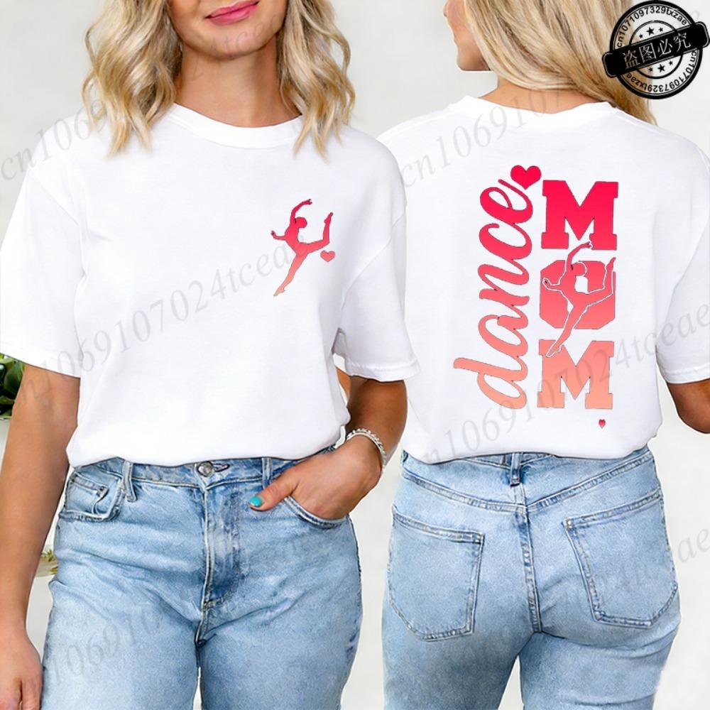 Fashion Printed T-shirt Ladies Summer Casual Short Sleeve Shirt Round Neck T-Shirt Loose Soft T-Shirt M