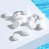 100 Pcs Compressed Towel Tablets Portable Travel Towels Mini Compressed Towels Soft Hand Wipe Compressed Coin Tissue for Travel Home Outdoor