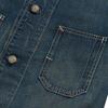 Rrl Cotton Linen Denim Engineer Jacket  Mnrrotw16020126400 