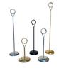 Stainless Steel Table Card Holder for Weddings, Restaurants, Buffets, and Business Cards