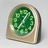 Seiko Clock Alarm Clock Radio Wave Analog Light Gold Pearl KR332G SEIKO