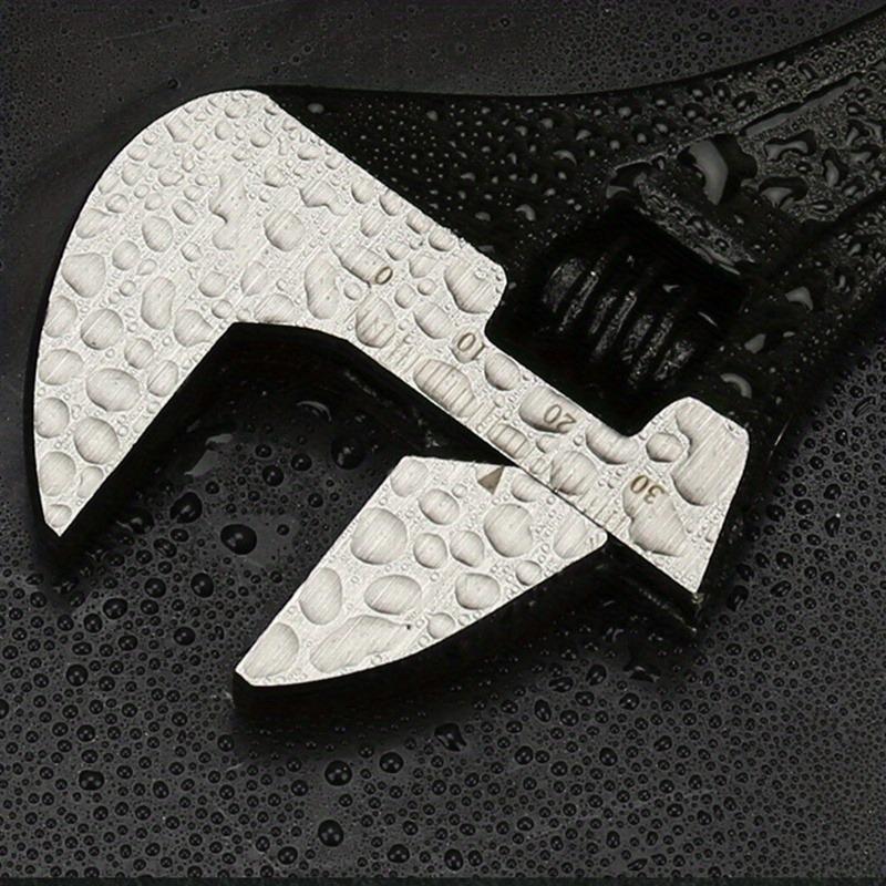 6 8 10 12 Inch Adjustable Wrench Set Corrosion Resistant Black Oxide Finish for Automotive Plumbing Household Repairs