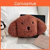 Dog Cartoon Throw Pillow Doll Plush Toy Girl Childrens Bedroom Table Decoration