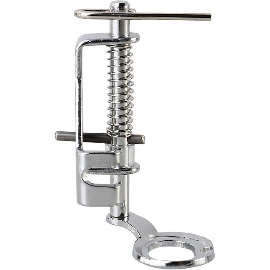 Large Metal Free Motion Quilting Darning Sewing Machine Presser Foot - Fits All