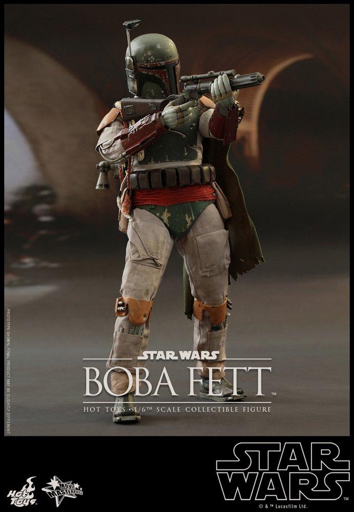 Movie Masterpiece Star Wars Episode 6: Return of the Jedi Boba Fett 16 Scale Plastic Painted Movable Figure