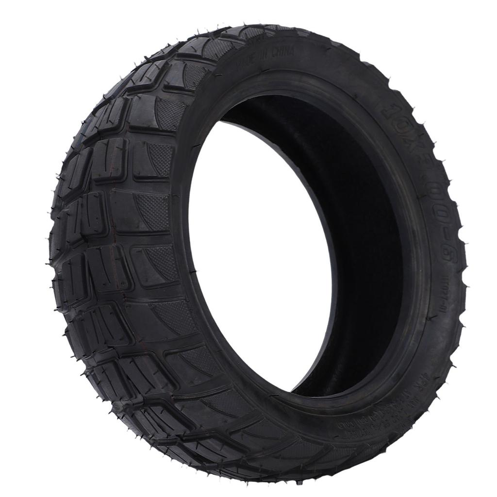 10x3.0 6 Off Road Tubeless Tire Non Slip Pattern Tread Rubber Electric Scooter Tubeless Tire