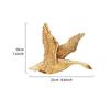 Golden Geese Wall Hanging Golden Bird Decorative Piece Three-dimensional Background Wall Decoration Resin Handicrafts
