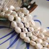 Irregular Baroque Freshwater Pearl Bead Strand for DIY Jewelry