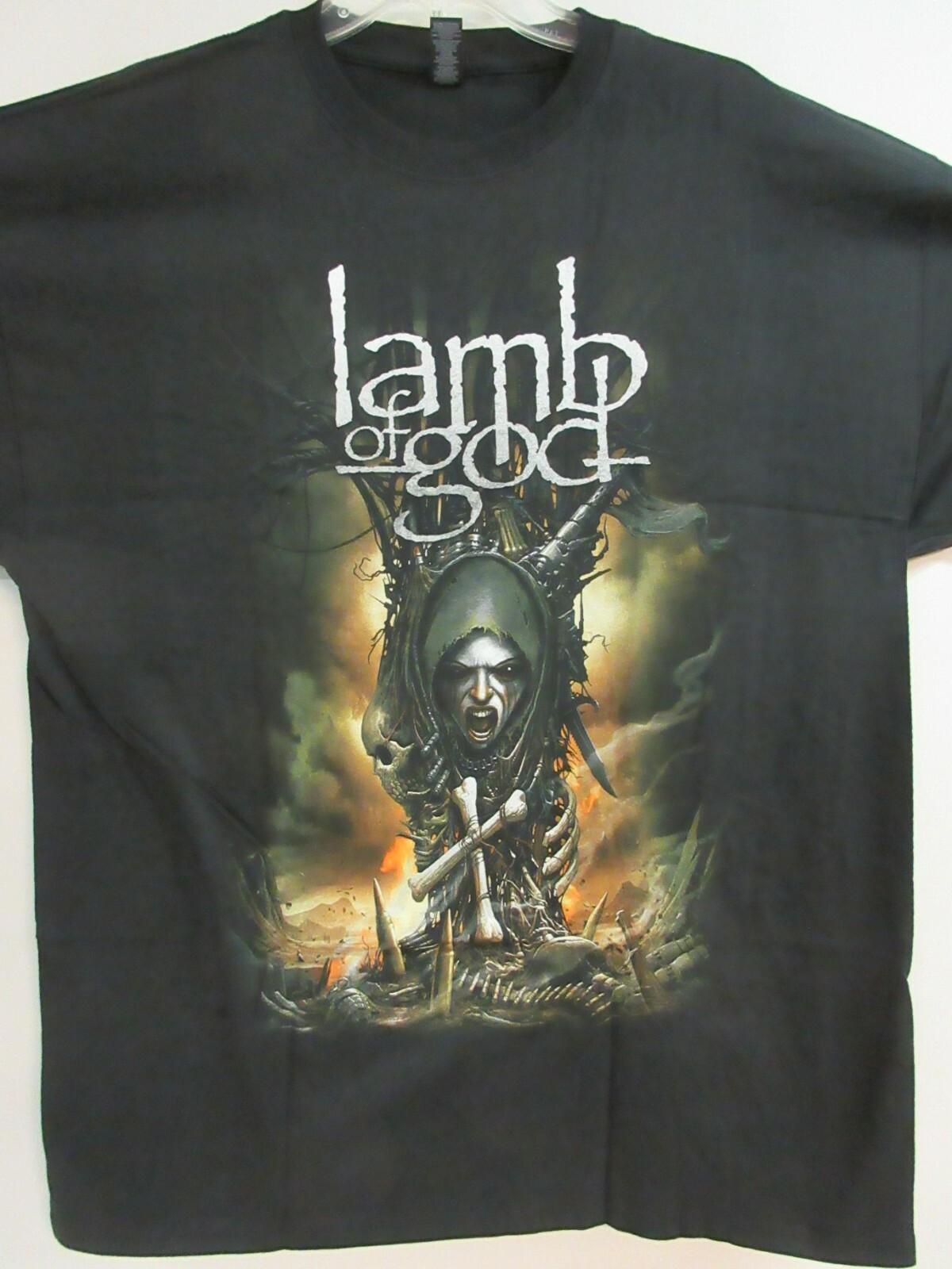 LAMB OF GOD OFFICIAL MERCH SPIRITS BAND CONCERT MUSIC T- EXTRA LARGE Unisex T-Shirt S