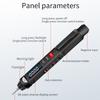 Voltage Testers Non-Contact Electrical Tester Phase Sequence Meter Electric Compact Pen with NCV LED Flashlight