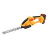 Akku-Heckenschere, Rasentrimmer, Hand-Gartenschere, Elektrisch, 21V Lithium-Ionen-Akku-betrieben, Inklusive   und 2 Akkus für G