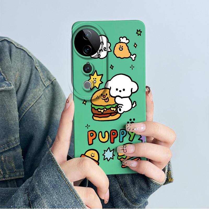 Case for Vivo V40 Pro 5G Matte Soft Silicone Cute Astronaut Protection Bumper Shells for Vivo V40 V 40Pro V 40 5G Phone Covers