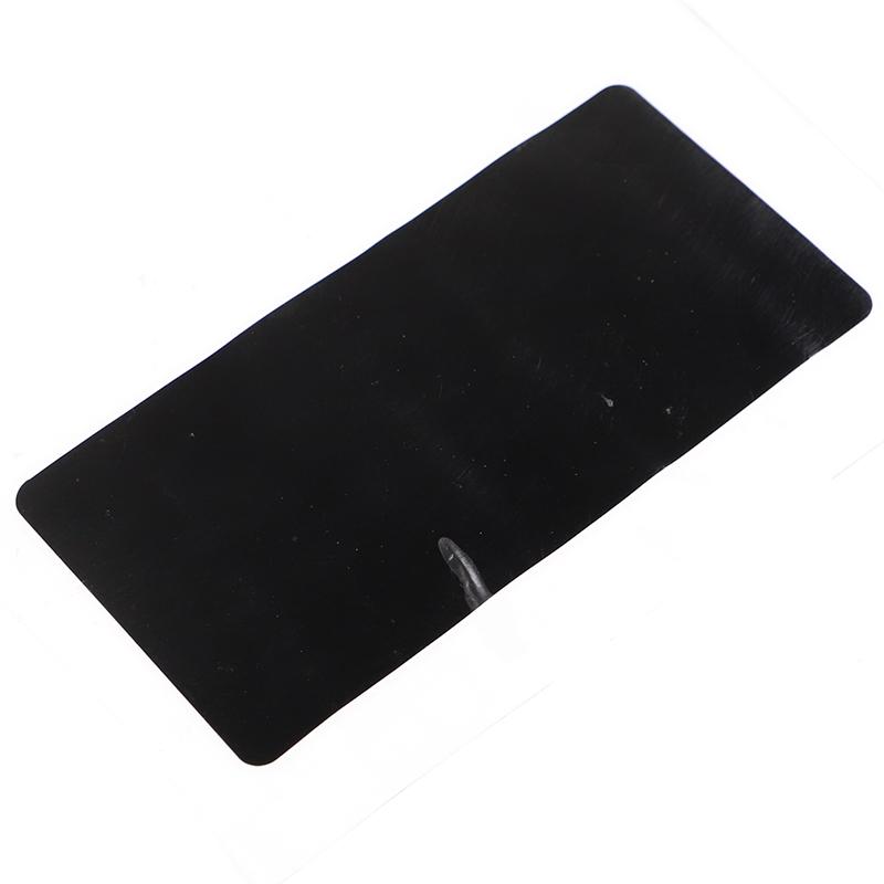 

Для Honda N-BOX JF3 JF4 2017-ПВХ из углеродного волокна/черная центральная консоль автомобиля, косметическая наклейка на зеркало, отделка автомобиля чёрный