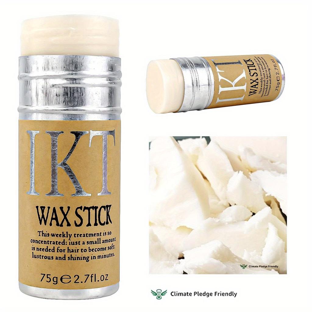 Men Hair Wax Styling Clay Avocado Matte Finish Long Lasting Hold Frizz Control Fragrance Free