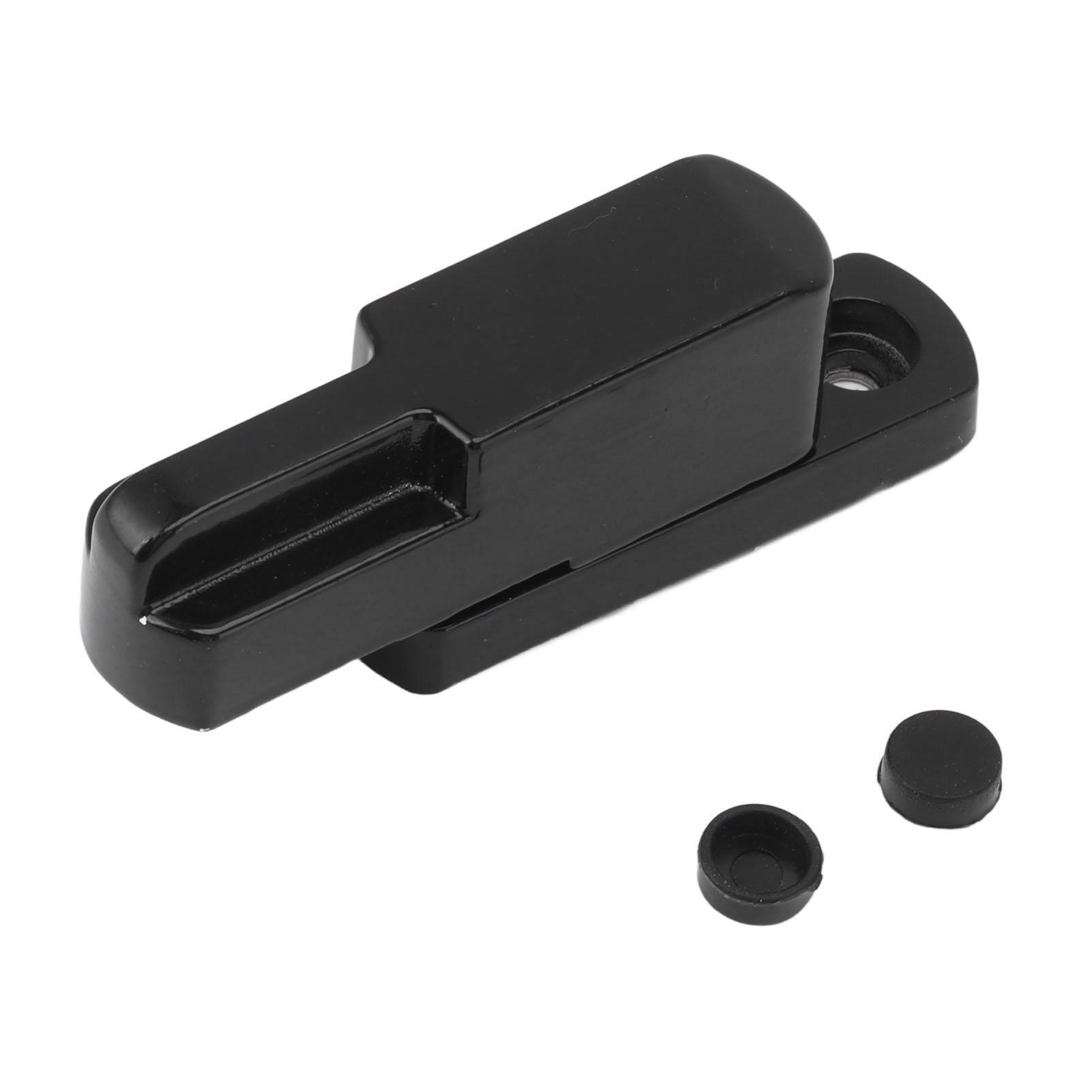 

Window Latch Sash Lock Aluminum Alloy Anti Theft T Type Universal Child Proof Safety Lock for Home Security чорний