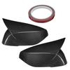 For Infiniti Q50 Q60 QX30 Q70 2014- ABS Car Rearview Side Mirror Cover Wing Cap Exterior Door Trim Adhesive Sticker Parts