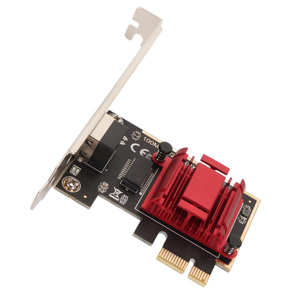 RTL8125B Chip PCIe Network Adapter RJ45 Port Ethernet Card PCIe Network Card Office Use