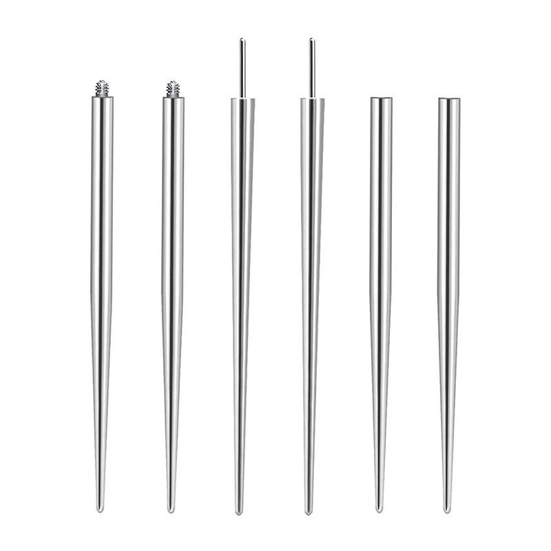 316 Stainless Steel Threaded Guide Pin for Piercing and DIY Tool