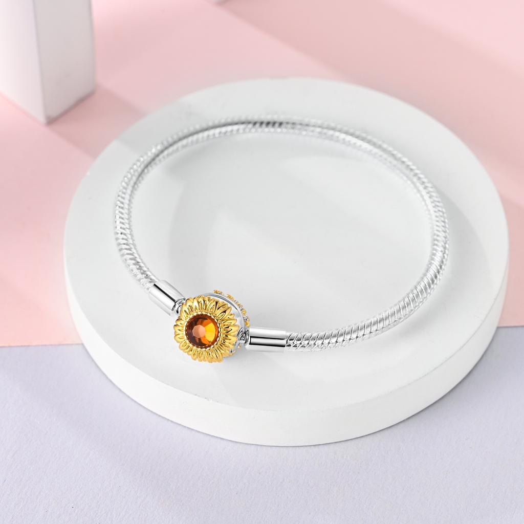copper Plated Authentic 1720CM Bangle Bow Tie Cat Heart Zircon Bracelets Compatible With Do It Yourself Charm Bead Charms Birthday Jewellery Gifts