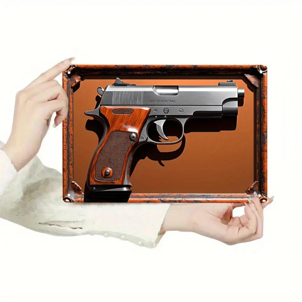 True Man's Toys Vintage Iron Tin Sign - 3D Metal Wall Art for Home, Farmhouse, Café & Garage - Ideal Gift for Friends & Parties