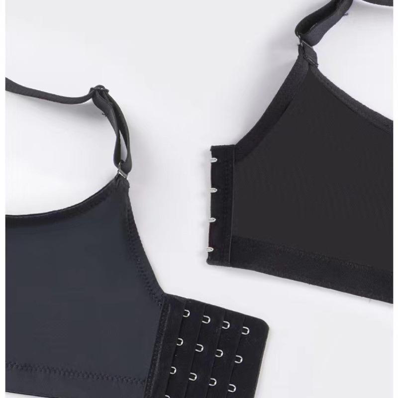 Large Size Seamless Lingerie for Women Thin and Sexy Bra Comfortable Top Up Push-up  Anti Sagging Sports Breast Collection Bras