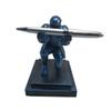 Creative Home Decoration Desktop Executive Knight Pen Holder Stander with a Pen