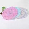 Double-layer Shower Cap Adult Ladies  Waterproof Bathing Hat Kitchen Oil-proof Bathroom Bathing Household Shower Cap