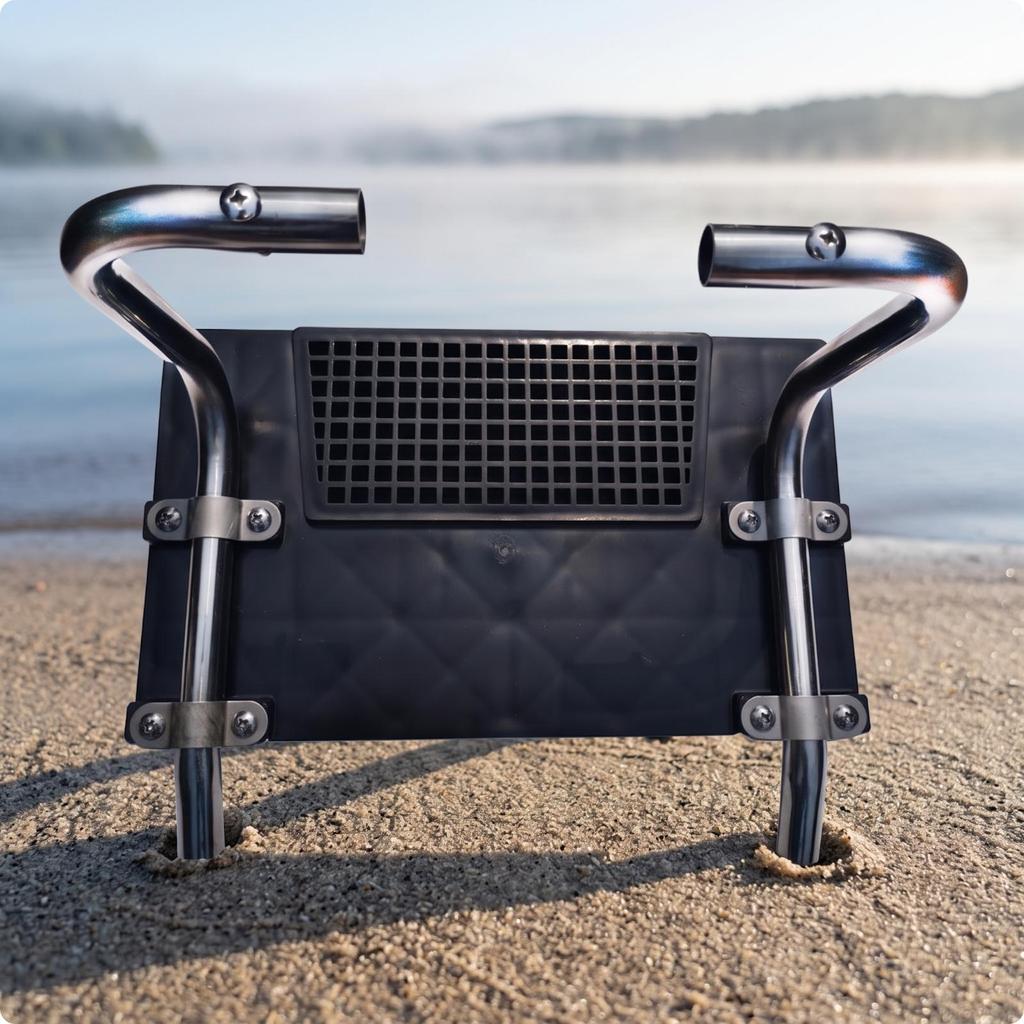 Clamp-on Outboard Motor Bracket Marine with Mounting Board