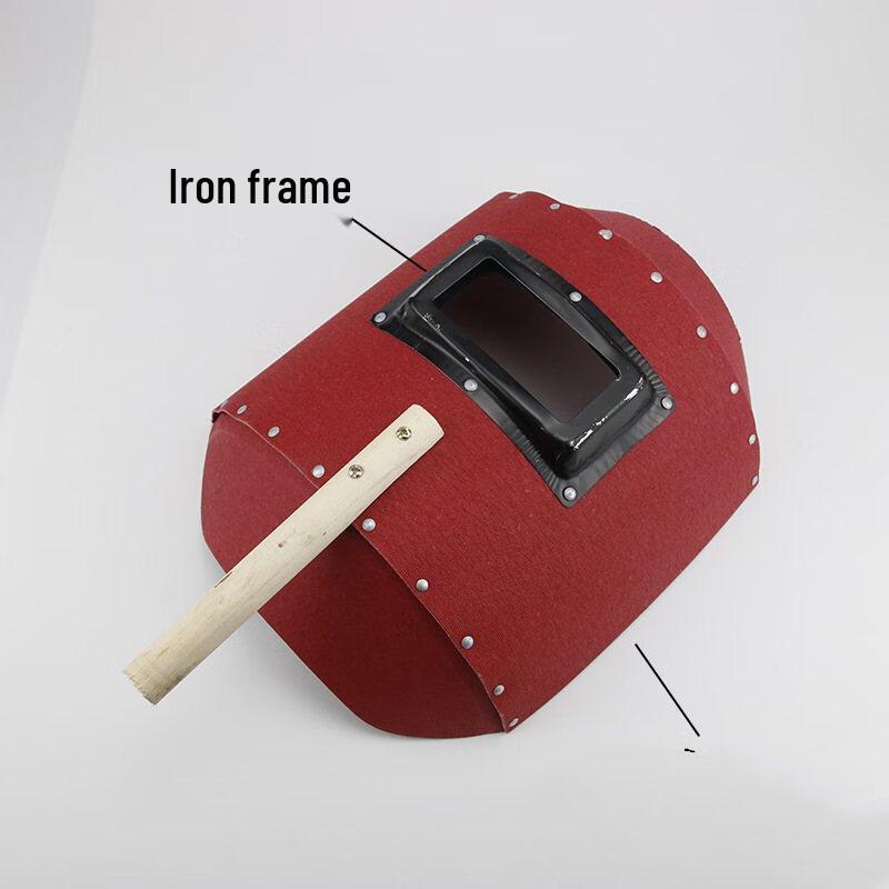 Brangdy Red Steel Paper Welding Helmet