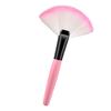 Synthetic Fiber Fan Makeup Brush For Women Travel Brushes Face Cosmetic Application Eyeshadow Brush Ergonomic Handle