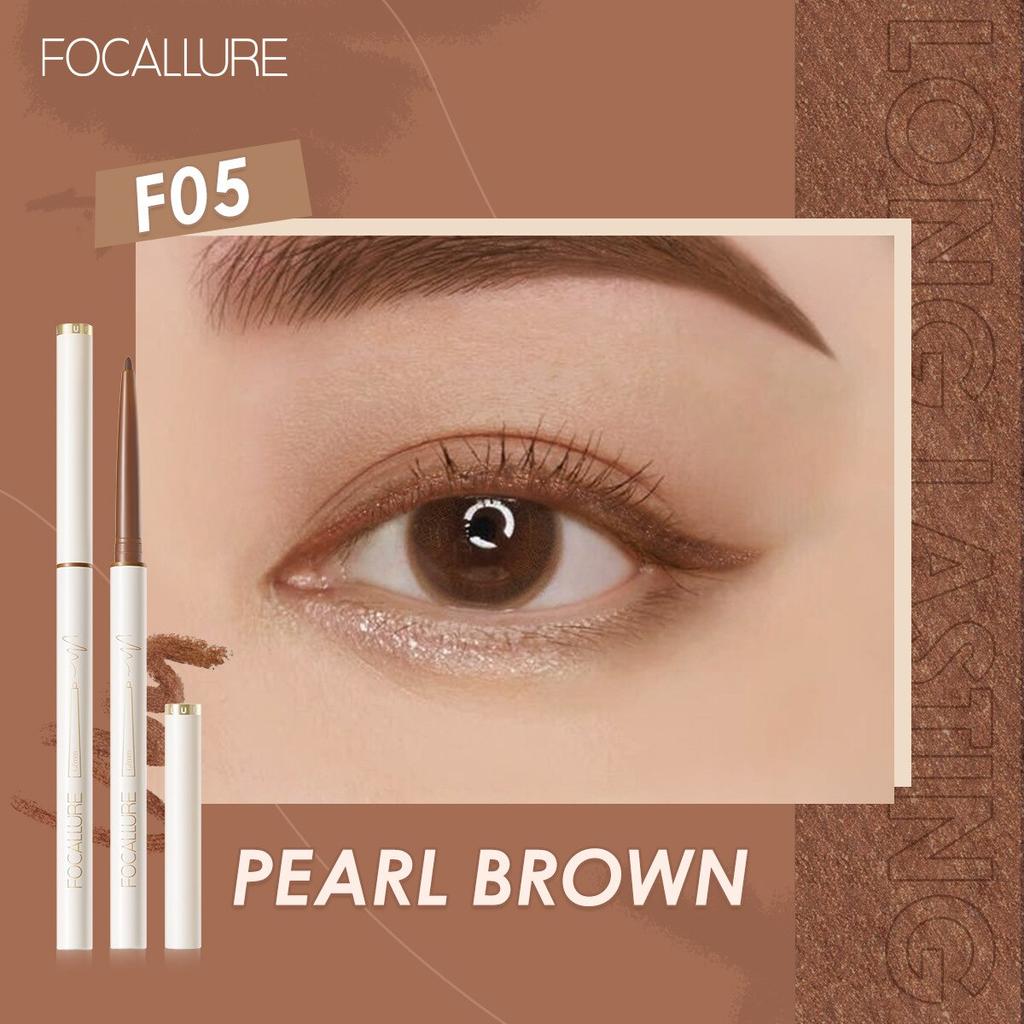 FOCALLURE Non-smudge Eyeliner Easy To Apply Makeup Smooth and Long-lasting Waterproof Ultra-fine Eyeliner