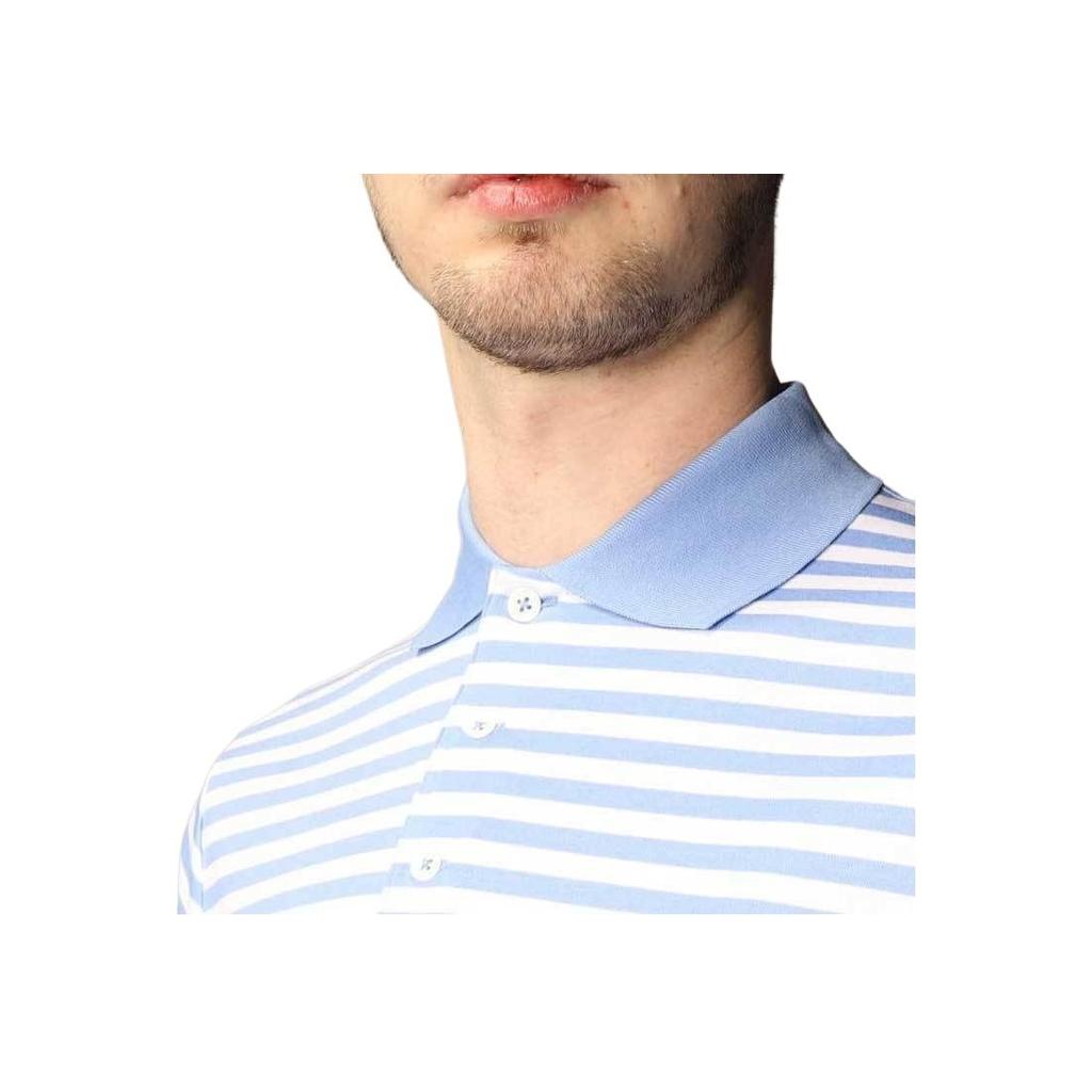 Polo Ralph Lauren SS22 Color Block Pruhované Logo Vyšívané Pánské topy Modré 710830550-002