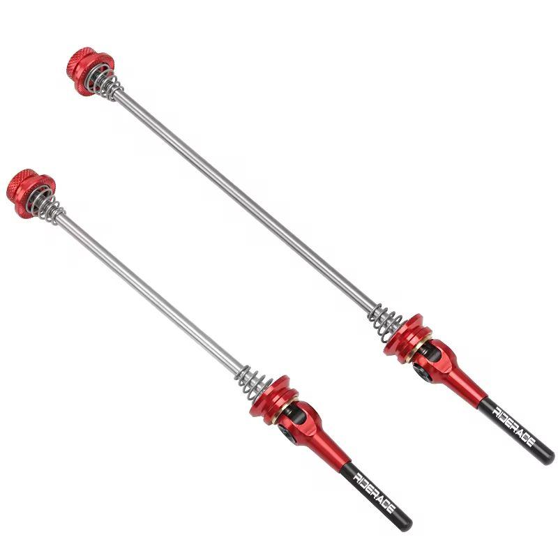 

RIDERACE велосипедный быстросъемный рычаг эксцентрика титановый Ti для шоссейного велоспорта горного велосипеда ступица колеса QR эксцентрики сверхлегкие детали MTB красный