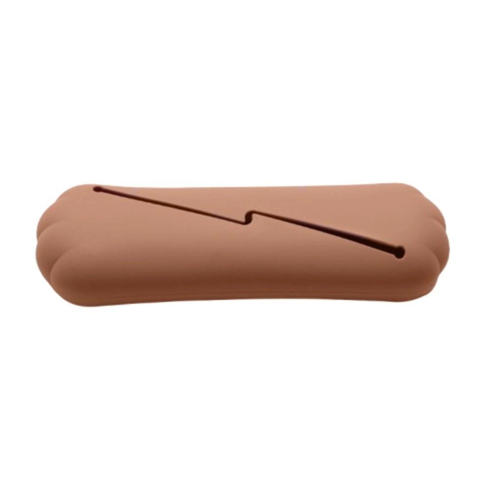 Waterproof Makeup Brush Holder Silicone Cosmetic Brushes Pouch Makeup Bag  Travel