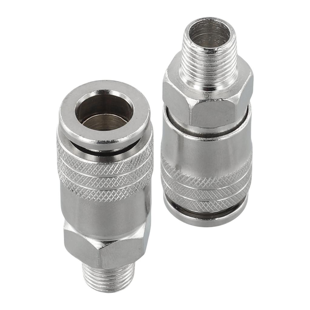 Connector Pneumatic Fitting Male Thread Metal Parts Quick Connector Replacement Spare EU Standard For Air Compressor Accessories