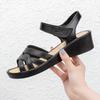 New Women's Sandals Summer Flat Bottom Soft-soled Beach Sandals Mother Shoes