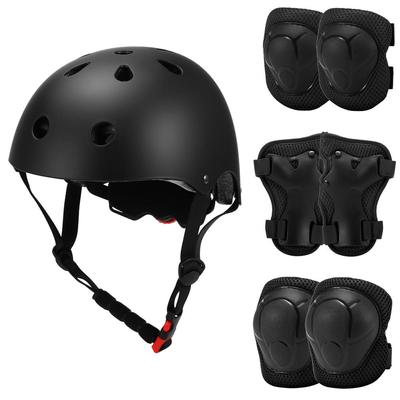 7-in-1-Helm- und Schoner-Set für Kinder, verstellbar, Knieschützer, Ellenbogenschützer, Handgelenkschützer für Roller, Skateboard, Rollschuhlaufen, Fahrrad