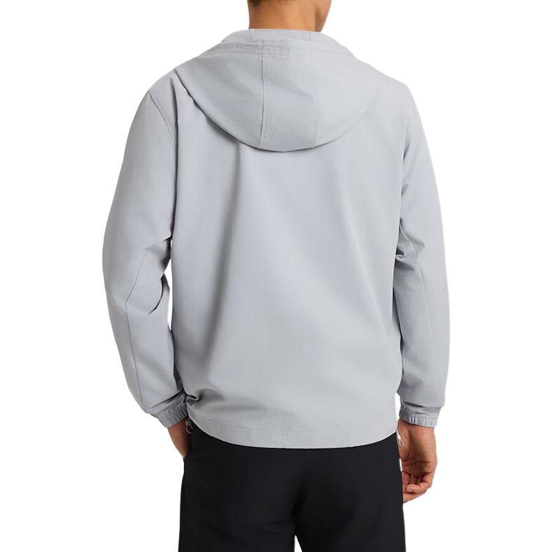 Under Armour UA Rival Warm Comfortable Windproof Breathable Jacket Men Jacket Gray 1390149-011