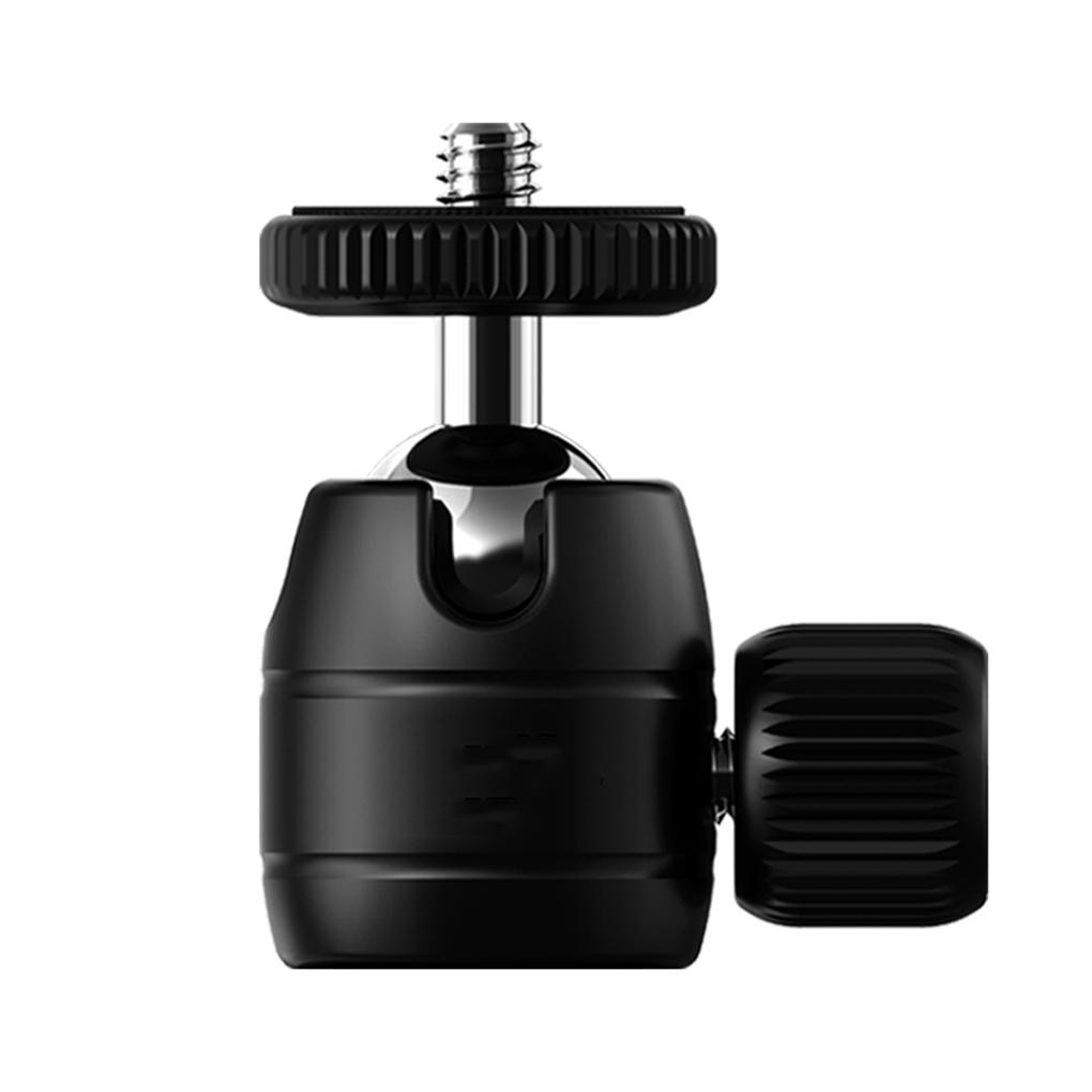 Kup Universal Gimbal Tripod Monopod Ball Head Adapter Cold Shoe Bracket 1/4 Inch Screw Mount