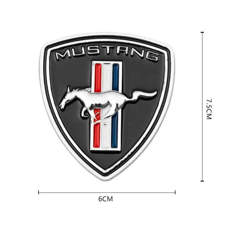 3D Metal Car Styling Body Trunk Emblem Sticker Decoration Auto Accessories For Mustang Focus Kuga Mondeo Max Fusion Ranger